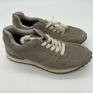 INKKAS Women's Jogger MEXICO Suede Sneaker Size 6 Tan